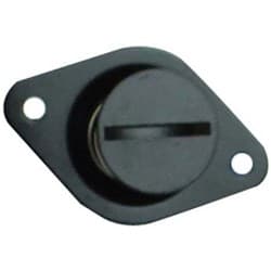 DZUS FASTENER, STEEL, BLACK LARGE HEAD, 7/16" x .550" (10) MOROSO - 71377