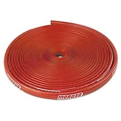 INSULAT SPARK PLUG WIRE SLEEVE  RED 25FT ROLL MOROSO - 72002