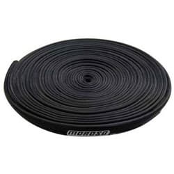INSULAT SPARK PLUG WIRE SLEEVE  BLACK 25FT ROLL MOROSO - 72004