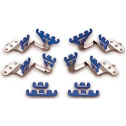 SPARK PLUG LEAD HOLDER LATE SB STEEL BRACKET BLUE 7-9MM LEADS MOROSO - 72140