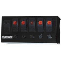 CAGE MOUNT 5 X ON/OFF SWITCH WITH MOMENTARY START SWITCH MOROSO - 74190