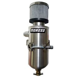 MOROSO BREATHER TANK -10AN WITH FILTER & MOUNTING BRACKET MOROSO - 85459