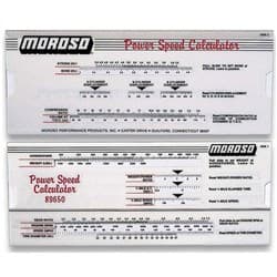 POWER SPEED CALCULATOR   MOROSO - 89650