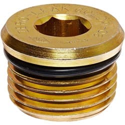 MAGNETIC OIL PAN DRAIN PLUG 3/4"-16 WITH O-RING, STEEL MOROSO / 97006