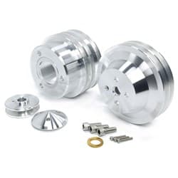 MARCH V-BELT PULLEY SET FORD 289-351W 1965-69 MARCH - 1595