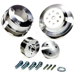 MARCH SERPENTINE PULLEY SET FORD 302-351 WINDSOR,CLEVELAND MARCH - 1670