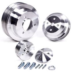 MARCH SB CHEV SERPENTINE KIT ****NOTES**** W/POWER STEER MARCH - 21150