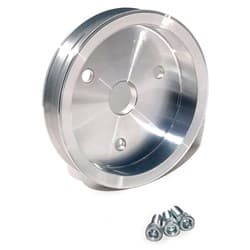 CRANKSHAFT PULLEY, SBC 6-RIB 5.75" OD, SHORT WATER PUMP MARCH - 6211