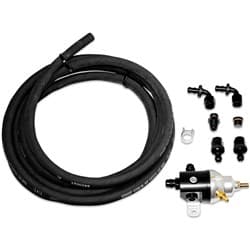 ATOMIC EFI FUEL PUMP RETURN KIT,15FT 3/8 LINE FITING & REG MSD - 2922