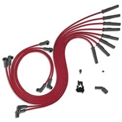 LS1 LS2 LS3 LS6 LS7 UNIVERSAL RED SPARK PLUG LEAD SET MSD 32079