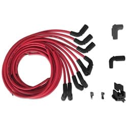 LEAD SET, 90DEG LT-1 BOOT 8.5MM SUPER CONDUCTOR MSD - 32139