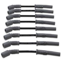 SUPER CONDUCTOR LEAD SET BLACK SUIT HOLDEN LS1 EARLY 8" LEADS MSD - 32813