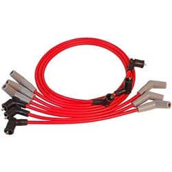 SUPER CONDUCTOR LEAD SET RED FORD MUSTANG 3.8L V6 2001-2004 MSD - 32889