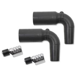 SPARK PLUG BOOTS & TERMINALS 90Â° LT1 STYLE, PAIR MSD - 3303