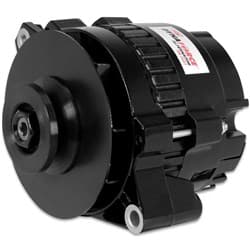 MSD ALTERNATOR 160AMP 12 VOLT 1 X WIRE BLACK FINISH MSD - 5361
