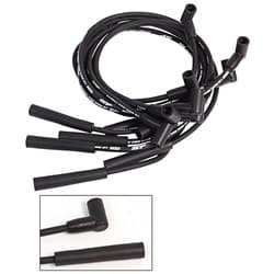 STREETFIRE LEAD SET, FORD V8 STRAIGHT PLUG, 90Â° HEI DIST MSD - 5540