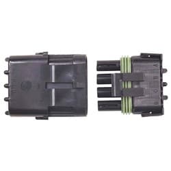 WEATHERTIGHT 4 PIN CONNECTOR MALE/FEMALE, PINS & SEALS MSD - 8171