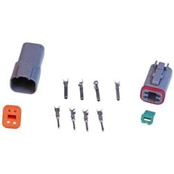 CONNECTOR, DEUTSCH 4 PIN * MSD / 8181