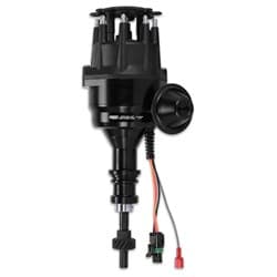 SB 289 302W BLACK READY TO RUN DIST VAC ADVANCE *IRON* GEAR SBF MSD 83523