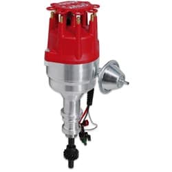 SB FORD 351W READY TO RUN BILLET DIST FORD VAC ADVANCE *IRON* GEAR SBF MSD - 8354