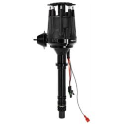 SB BB CHEV BLACK READY TO RUN DIST WITH VAC ADVANCE SBC BBC MSD 83603