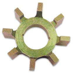 MSD DISTRIBUTOR RELUCTOR WHEEL 8 X LUGS  BILLET STEEL MSD - 8415