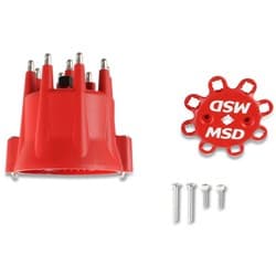 HEI TOWER CAP & WIRE RETAINER REPLACES MSD DELCO STYLE CAP MSD - 8433