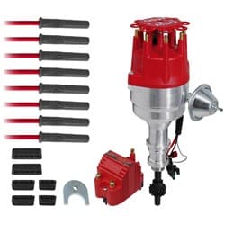 FORD 351W READY TO RUN IGN KIT , DIZZY,WIRES,COIL,SEPAR MSD - 84746