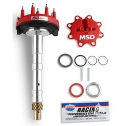 CRANK TRIGGER DISTRIBUTOR CHEV TALL DECK,LOW PROFILE w/SLIP C MSD / MSD8558