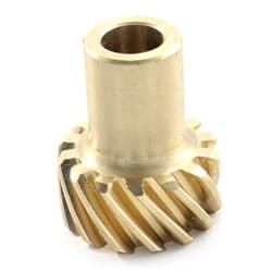 BRONZE DISTRIBUTOR GEAR PONTIAC V8, .500" SHAFT MSD / 85631