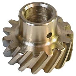 BRONZE DISTRIBUTOR GEAR, FORD 302C 351C BBF, .530" SHAFT MSD - 8581