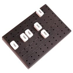 ALUMINIUM MODULE HOLDER BLACK FLEX CASE.40 MSD - 87551