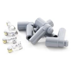 DISTRIBUTOR BOOTS & TERMINALS HEI W/WIRE RETAINER, SET OF 9 MSD - 8849