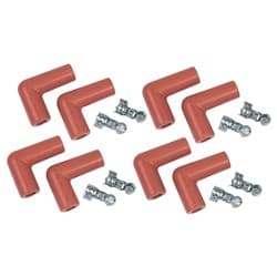 90DEG HIGH TEMP BOOTS (8) 90 DEG. 8 BOOTS & 8 TERMINALS MSD - 8852
