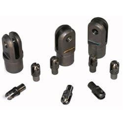 WELD IN CLEVIS 5/16" BOLT HOLE 3/16" SLOT, 3/4" x .058" TUBE MEZIERE / CE34