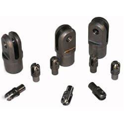WELD IN CLEVIS 3/16" BOLT HOLE 1/8" SLOT, 5/16" x .058" TUBE MEZIERE / CE51