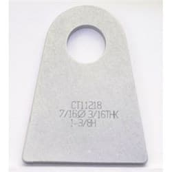 FLAT TABS, 7/16" HOLE, QTY 20 1-3/8" HEIGHT, STRAIGHT MEZIERE / CT11212B
