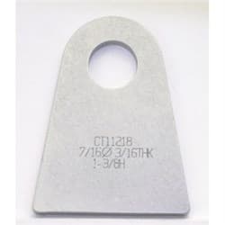 FLAT TABS, 7/16" HOLE, QTY 4 1-3/8" HEIGHT, STRAIGHT MEZIERE / CT11218C