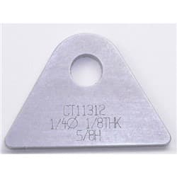 FLAT TABS, 1/4" HOLE, QTY 20 5/8" HEIGHT, STRAIGHT MEZIERE / CT11312B