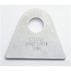 FLAT TABS, 3/8" HOLE, QTY 20 7/8" HEIGHT, STRAIGHT MEZIERE / CT11712B