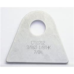 FLAT TABS, 3/8" HOLE, QTY 4 7/8" HEIGHT, STRAIGHT MEZIERE / CT11712C
