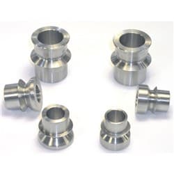 ROD END MISALIGNMENT BUSHING 5/8" OD - 1/2" ID, 4130 STEEL MEZIERE / MB6250