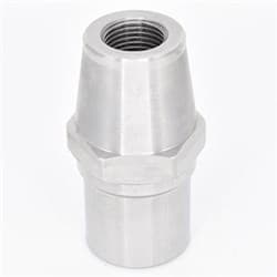 THREADED TUBE END 5/8-18 LH 1-1/4 x .065" TUBE, WITH HEX MEZIERE / RE1023EL