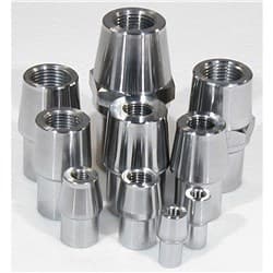 THREADED TUBE END 1/2-20 RH 1-1/4 x .095" TUBE, 4130 STEEL MEZIERE / RE1024D