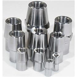 THREADED TUBE END 7/8-14 RH 1-3/8 x .095" TUBE, 4130 STEEL MEZIERE / RE1026G
