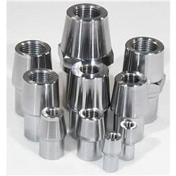 THREADED TUBE END 7/8-14 RH 1-3/8 x .120" TUBE, 4130 STEEL MEZIERE / RE1028G