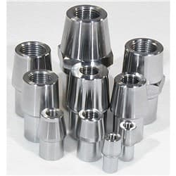 THREADED TUBE END 3/4-16 RH 1-5/8 x .120" TUBE, 4130 STEEL MEZIERE / RE1035F