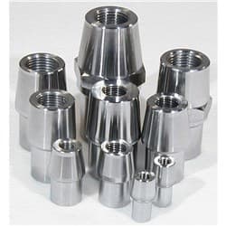 THREADED TUBE END 1/2-20 RH 1-1/8 x .065" TUBE, 4130 STEEL MEZIERE / RE1126D