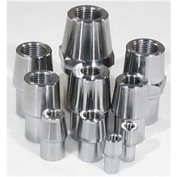 THREADED TUBE END 5/8-18 RH 1-1/8 x .065" TUBE, 4130 STEEL MEZIERE / RE1126E