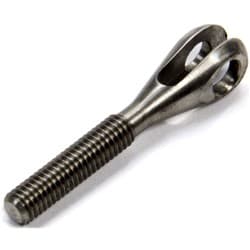 THREADED CLEVIS, 1/4-28 RH 3/16" HOLE, 1/8" SLOT MEZIERE / TC1428